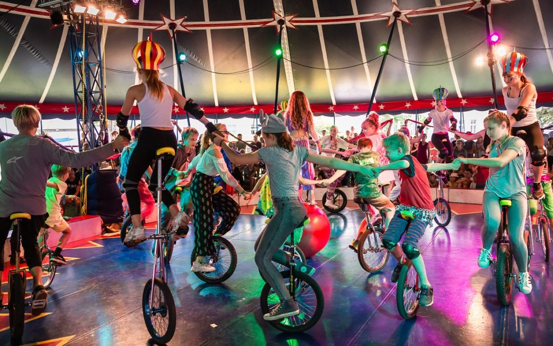 Anmeldungen für die Cirkusschule für Kinder | 12. bis 31. Juli 2020